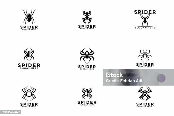 Laba Vector Set Vektor Desain Logo Labalaba Koleksi Template Ikon Logo Serangga ...
