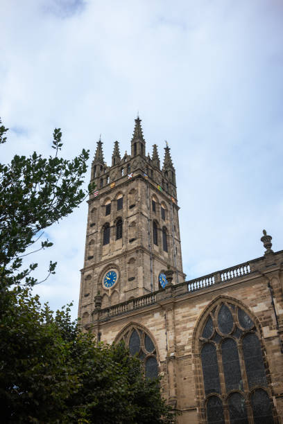 istock Iconic St. Mary's Church Tower in Warwick, England 2183653024