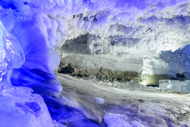 istock Fantastic Kungur cave in the Urals. 2183654212