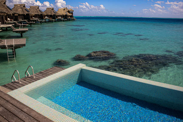 istock Luxury resort, Bora Bora, French Polynesia 2183655220