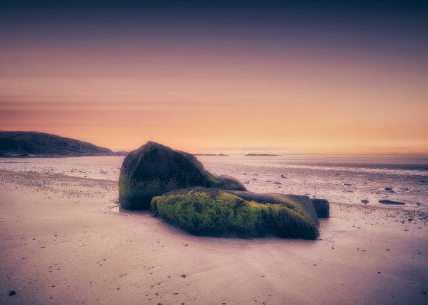 Low tide at a beach on the Isle of Mull, Scotland