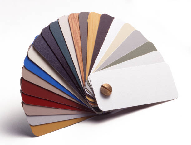 istock Close up of a range of wood samples 2183659516