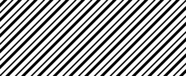 istock Diagonal lines on white background. Rows of slanted black lines. Stripes grid. 2183664449