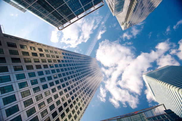 istock canary wharf London skyscrapers. 2183673911