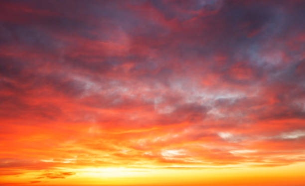 istock Colorful cloudy sky at sunset. Gradient color. Sky texture. Abstract nature background 2183681052