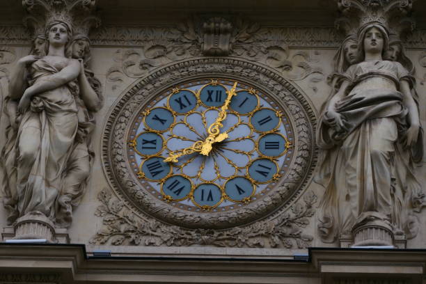 istock Paris, clock of the Italian mansion 2183681819