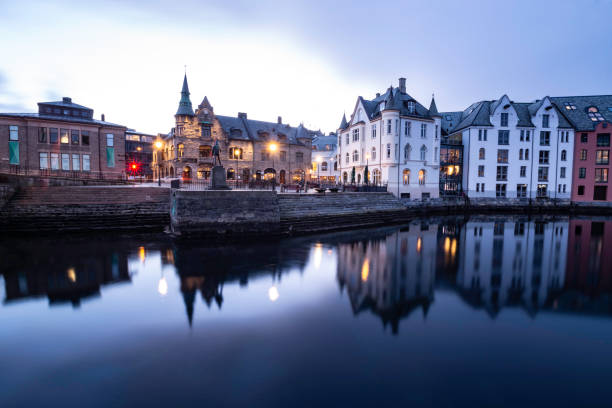 istock Alesund Norway Europe 2183685281