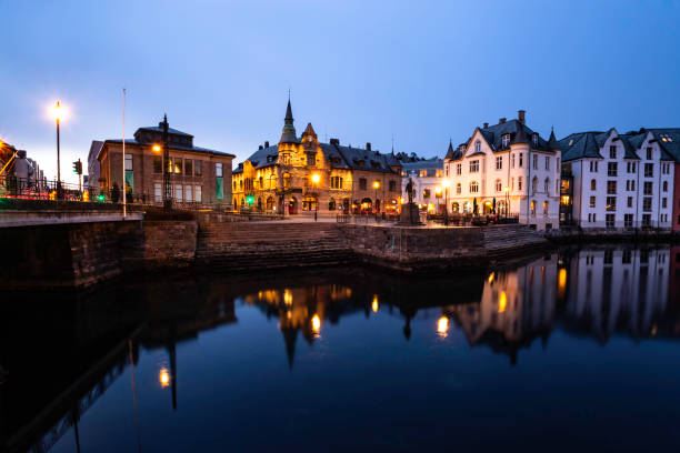 istock Alesund Norway Europe 2183685283