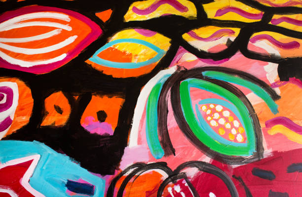 istock Detail of the Painting as a Background 2183701648