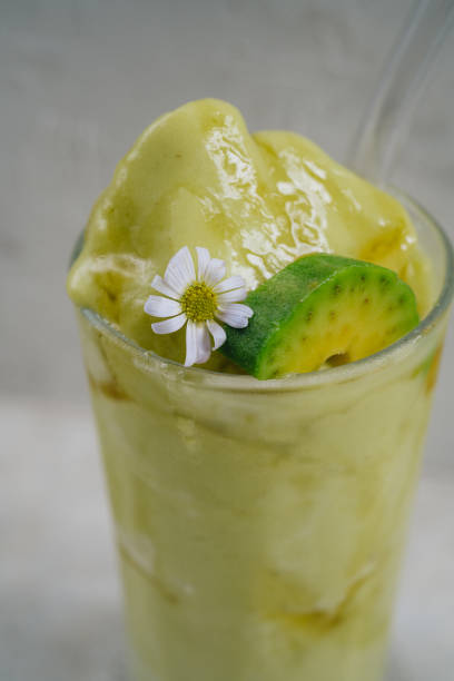 Avocado smoothie with honey
