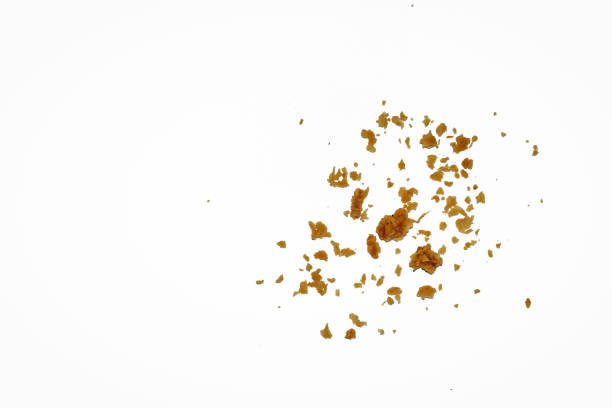 istock Fried Chicken Batter Crumbles isolated on white background 2183709698