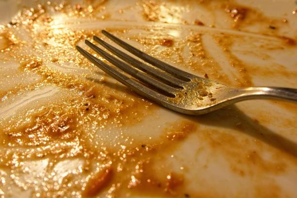 istock Finished plate of spaghetti with fork 2183709702