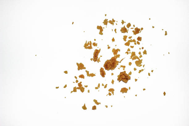 istock Fried Chicken Batter Crumbles isolated on white background 2183709707