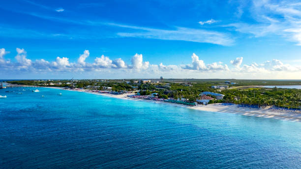 relaxing in the caribbean