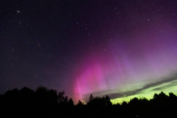 istock The Aurora Borealis, or Northern Lights 2183718193
