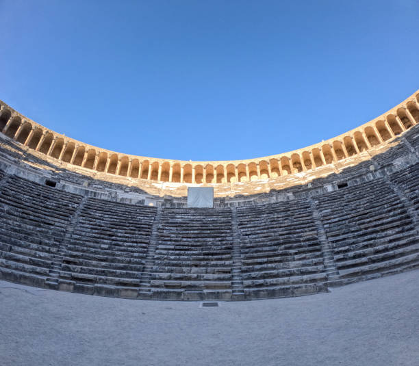 istock Amphitheatre of the ancient city Aspendos. 2183726851