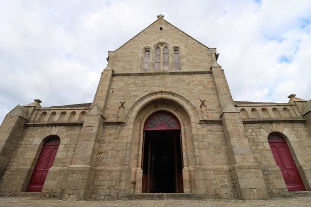 istock Barfleur - Saint Nicolas church 2183729850