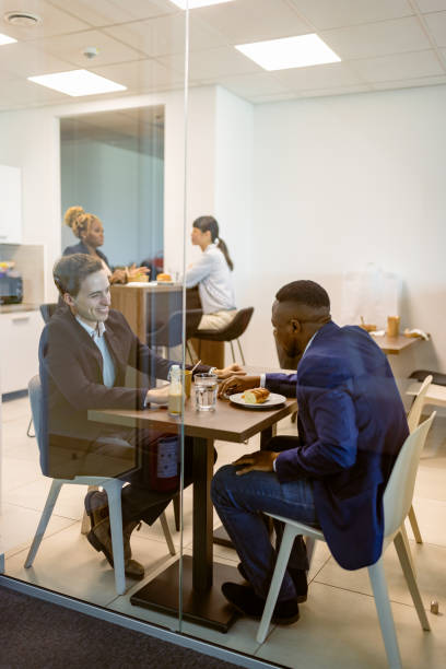 istock Lunch Meeting at Modern Office 2183730162