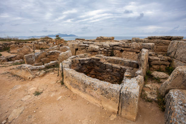 istock Necropolis de Son Real, Can Picafort, Balearic Islands Mallorca Spain. 2183730696