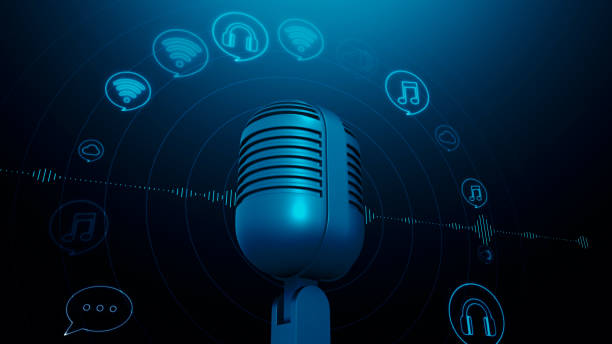 Free picture: Live radio, a logo design for a radio station or internet ...