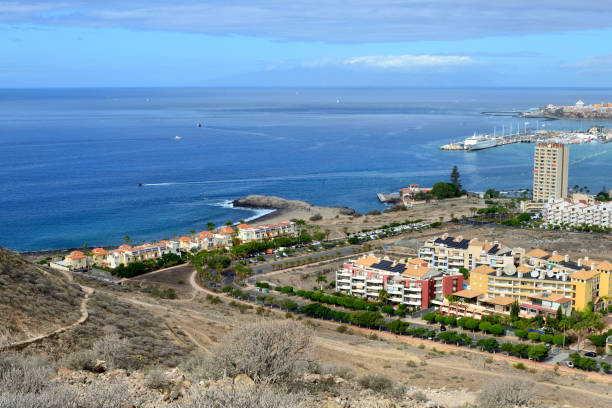 istock Los Cristianos and Las Americas beach 2183733250