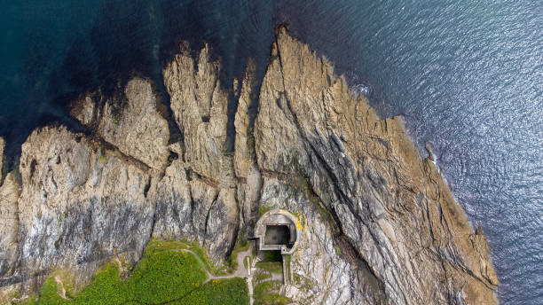 istock Drone shot of Pendennis Point, Falmouth 2183736155