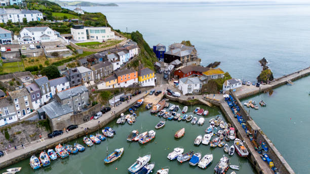 istock Drone shot of Mevagissey 2183737776