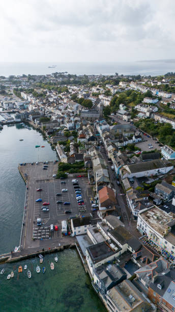istock Drone shot of Falmouth, Cornwall 2183737800