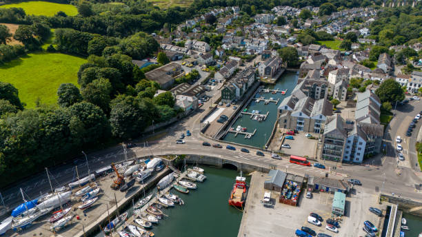 istock Drone shot of Penryn, Cornwall 2183738340