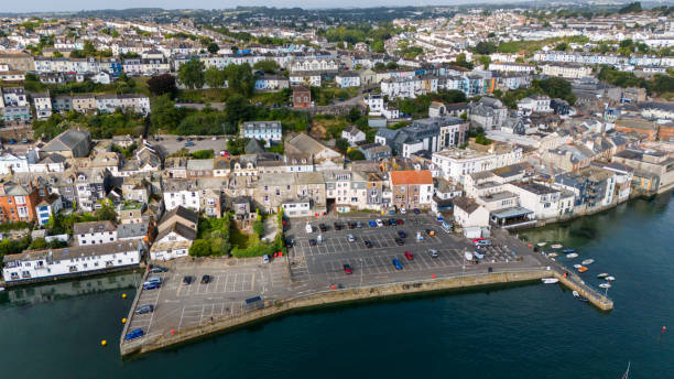 istock Drone shot of Falmouth, Cornwall 2183738690