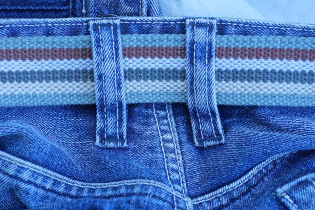 This Hi-Res scan of Navy Blue Cotton Denim Trousers Side Pockets Detail, represents the excellent choice for implementation in various CG design projects. 