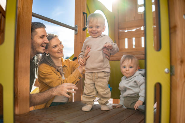 istock Fun and Laughter on the Playground 2183759028