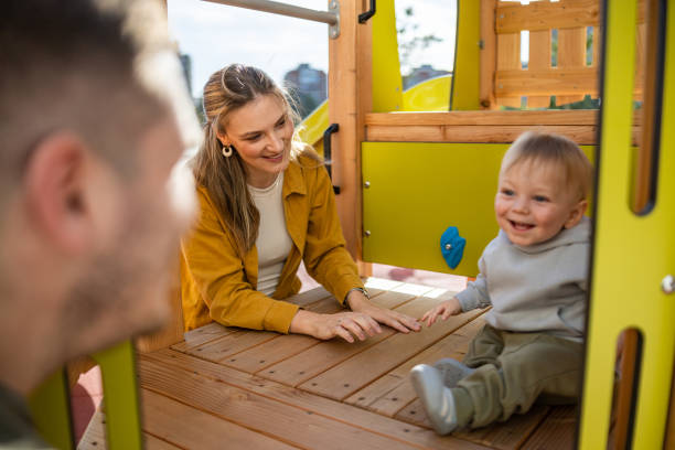 istock Playground Joys and Family Bonds 2183759111