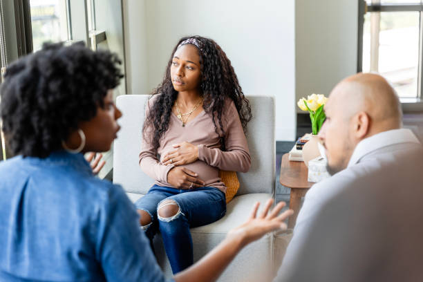 istock Parents argue about daughter's unplanned pregnancy 2183759268