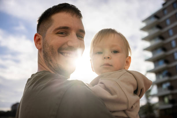istock High Above the World, Safe in Dad’s Hands 2183760624