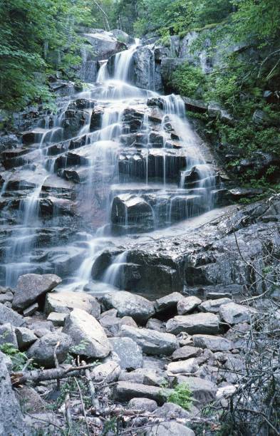 istock Franconia Notch Waterfall on film 2183763800