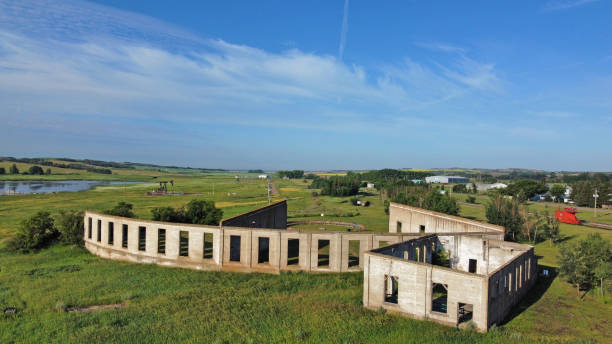 istock Old Roundhouse in Big Valley, Alberta 2183765710