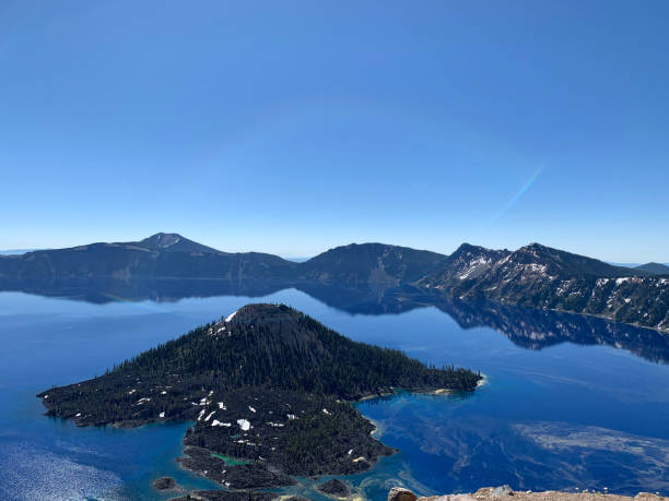 Overlooking Crater Lake National Park