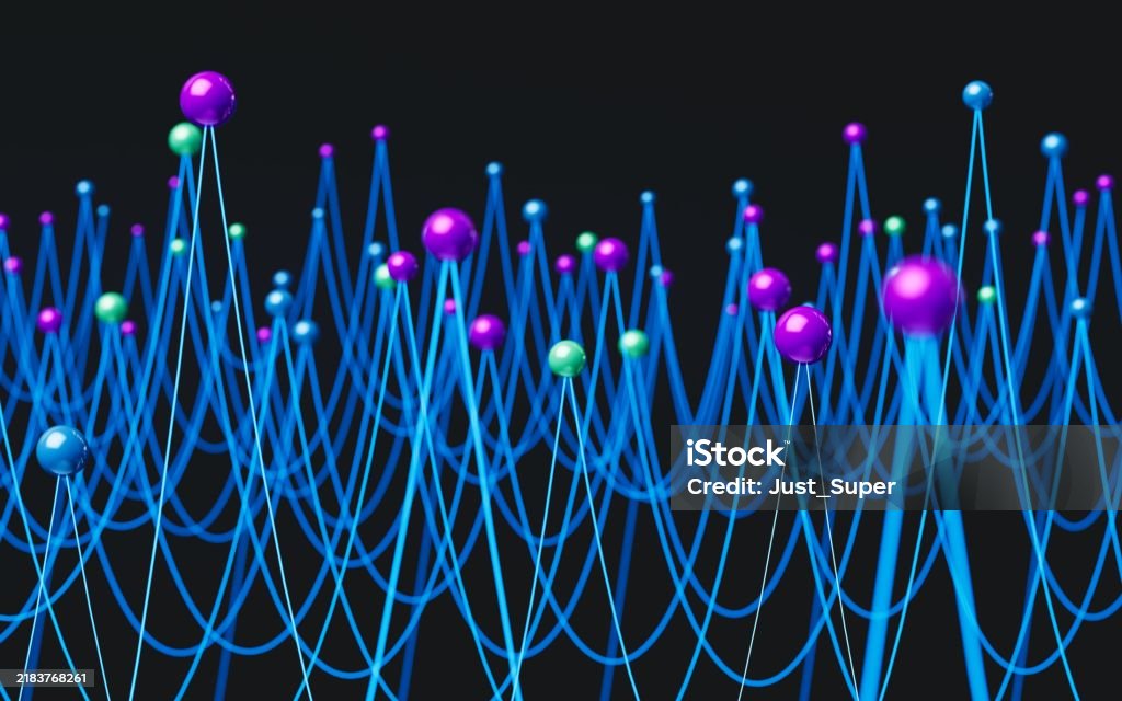 Machine Learning Nodes Animation Neural Network Nodes Deep Learning Artificial Intelligence Machine ...
