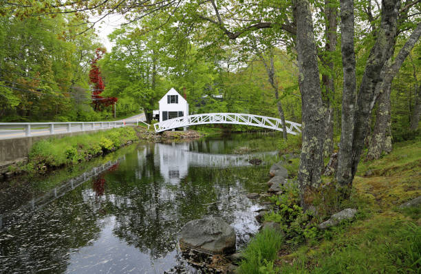 istock Landscape with Somesville Bridge 2183771044