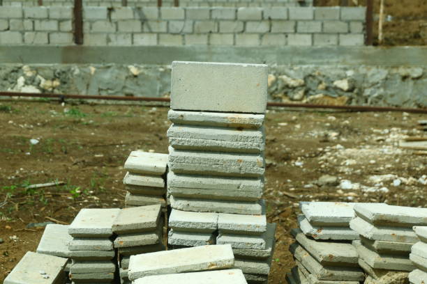 istock pile of bricks for industrial building materials 2183778480