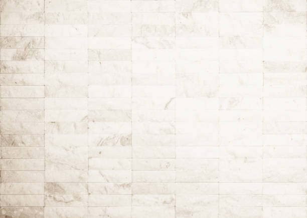istock Cream light ceramic wall chequered and floor tiles mosaic background in bathroom, kitchen. Design pattern geometric with grid wallpaper texture decoration pool. Simple seamless abstract surface clean. 2183788216