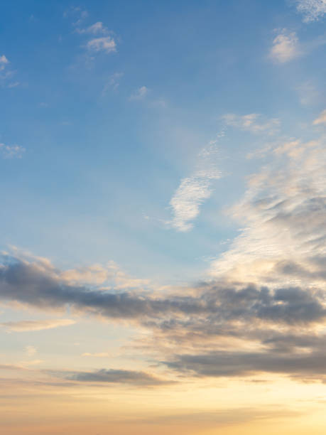 istock Autumn sunrise and blue sky 44. 2183793348