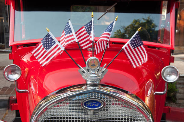 Burbank CA Classic Car Show, Burbank, California, USA - August 5, 2017