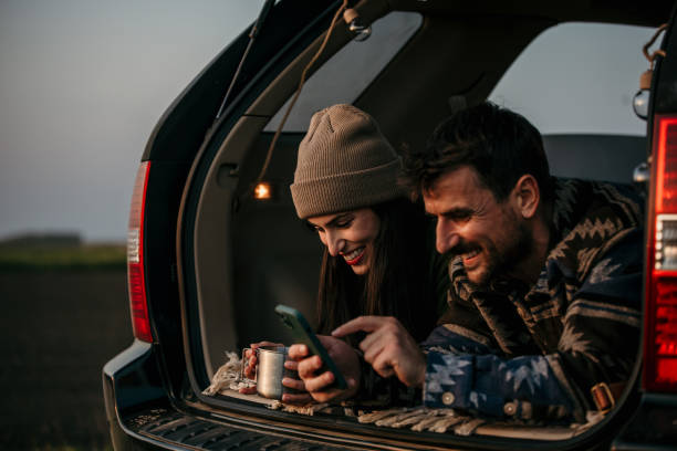istock Enjoying nature from a car 2183804708