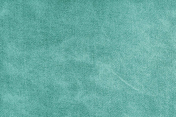 istock Closeup, macro turquoise grunge jeans denim fabric texture background, cloth with diagonal weawing 2183830998