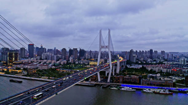 istock Nanpu Bridge,Huangpu River, Shanghai, China, Asia. 2183832170