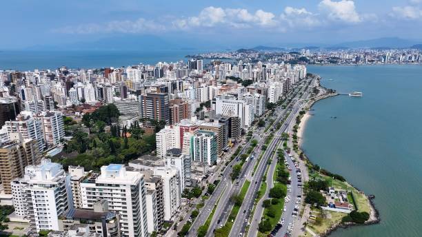 istock Florianopolis Skyline At Florianopolis In Santa Catarina Brazil. 2183836377