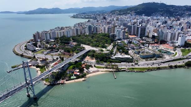 istock Florianopolis Skyline At Florianopolis In Santa Catarina Brazil. 2183836462