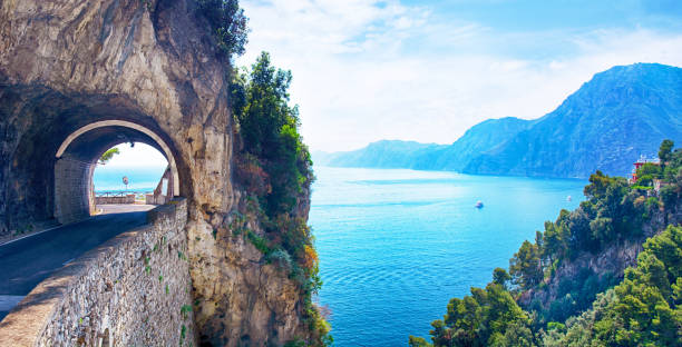istock Road on Amalfi Coast, Italy 2183839795